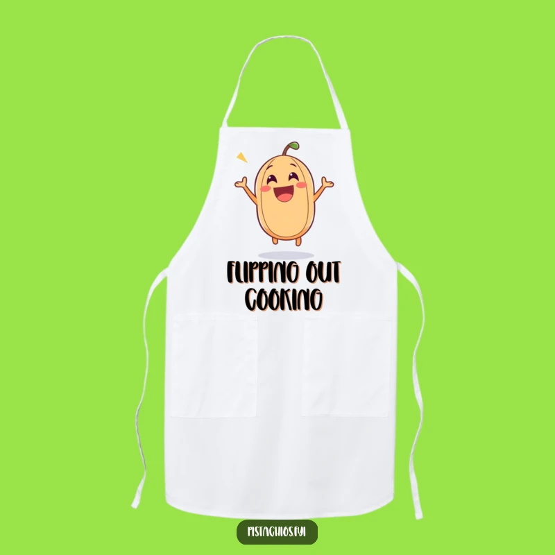 Funny Nutty Chef Apron: Energetic Baker - Humorous Kitchen Gift