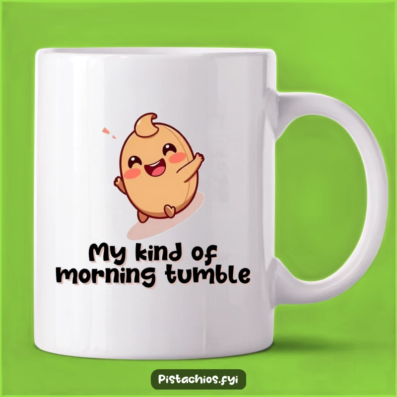 Funny Giggling Hazelnut Rolling Downhill Mug - Perfect Hilarious Gift!