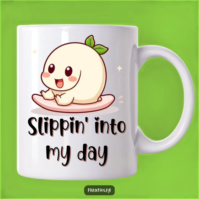 Funny Sliding Pistachio Mug: A Hilarious Gift for Fun-Loving People