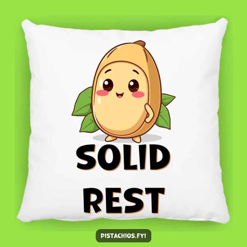 Funny Kawaii Brazil Nut Pillow: Proud Shell Decor - Soft & Strong Gift Pillow