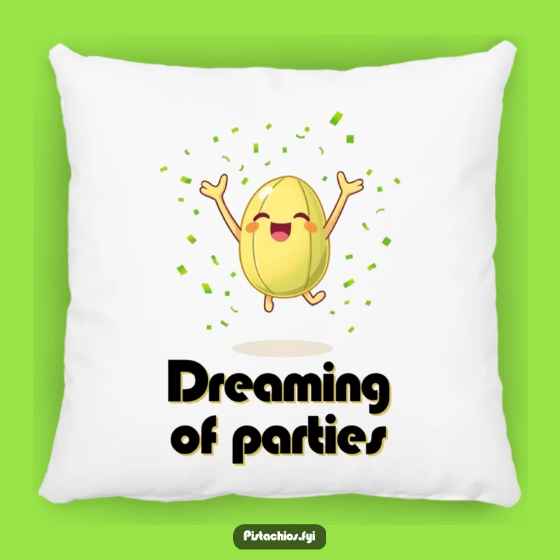 Funny Pistachio Nut Pillow: Cozy Comfort for Happy Hearts