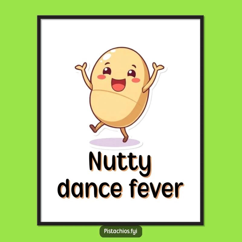 Funny Nutty Dance Digital Art - Cheerful Wall Art & Perfect Fun Gift