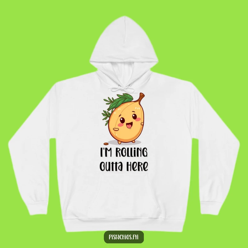 Cozy Funny Pine Nut Escape Hoodie - Warm Nutty Fun, Ideal Funny Gift