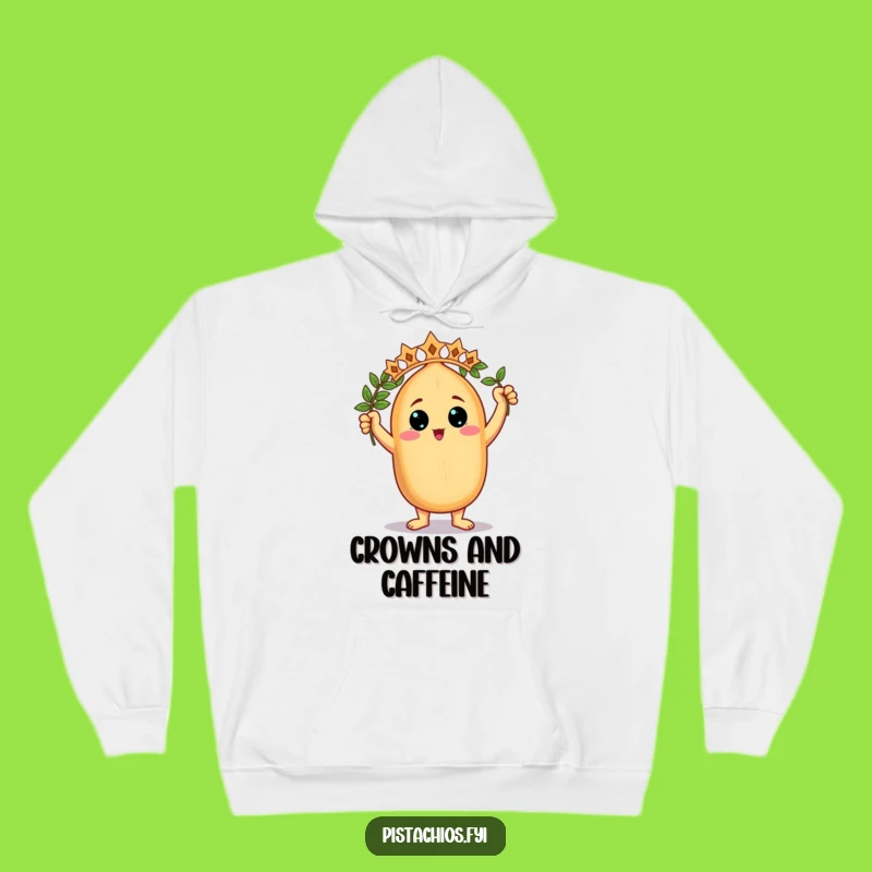 Funny Victorious Nut Hoodie - Cozy Champion Nut Character, Perfect Funny Gift for Warm Victories
