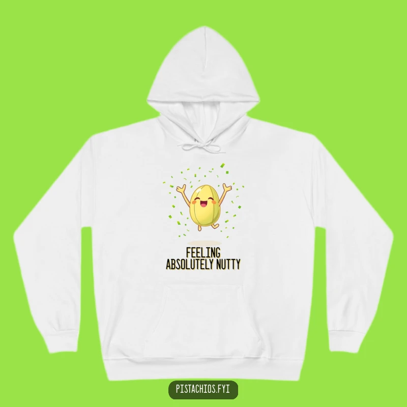 Funny Pistachio Nut Hoodie: Cozy Comfort for Happy Souls