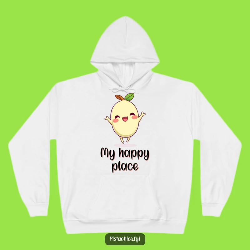 Funny Dancing Pistachio Hoodie: Cozy Moves, Cheerful Warmth, Gift