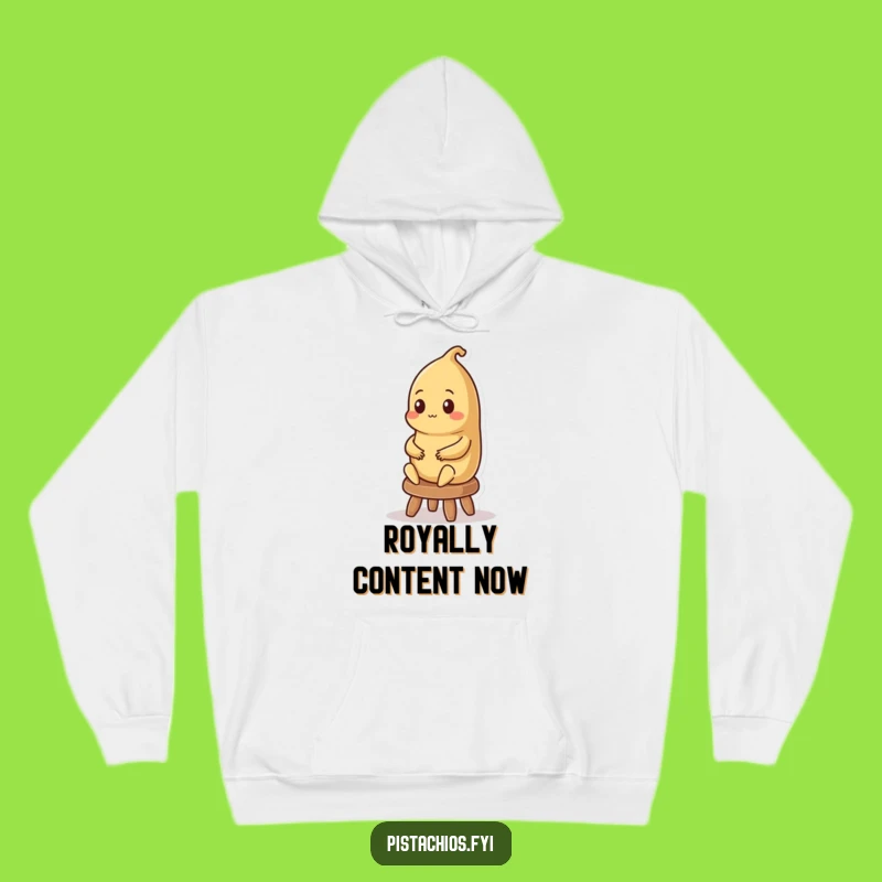 Cozy Funny Brazil Nut King Hoodie - Regal Nutty Warmth, Ideal Funny Gift