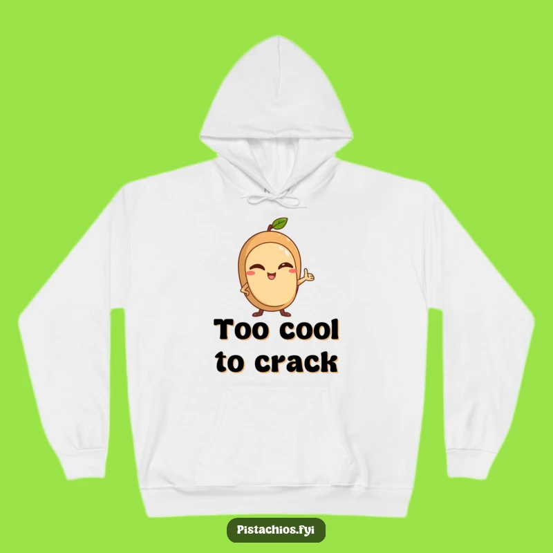 Funny Winking Nut Hoodie: Cozy Confidence, Hilarious Nut Character