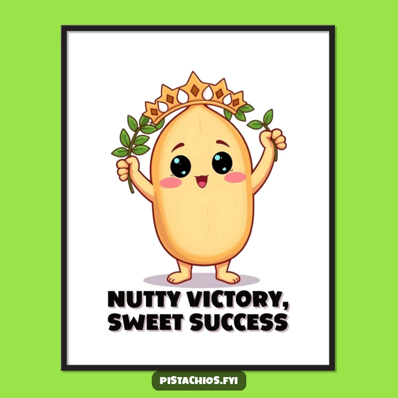 Free Printable Wall Art: Triumphant Nut Wreath Funny Downloadable Decor