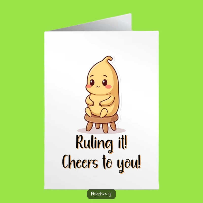 Free Printable Congrats Card: Regal Brazil Nut, Grand Downloadable Gift for Big Achievements