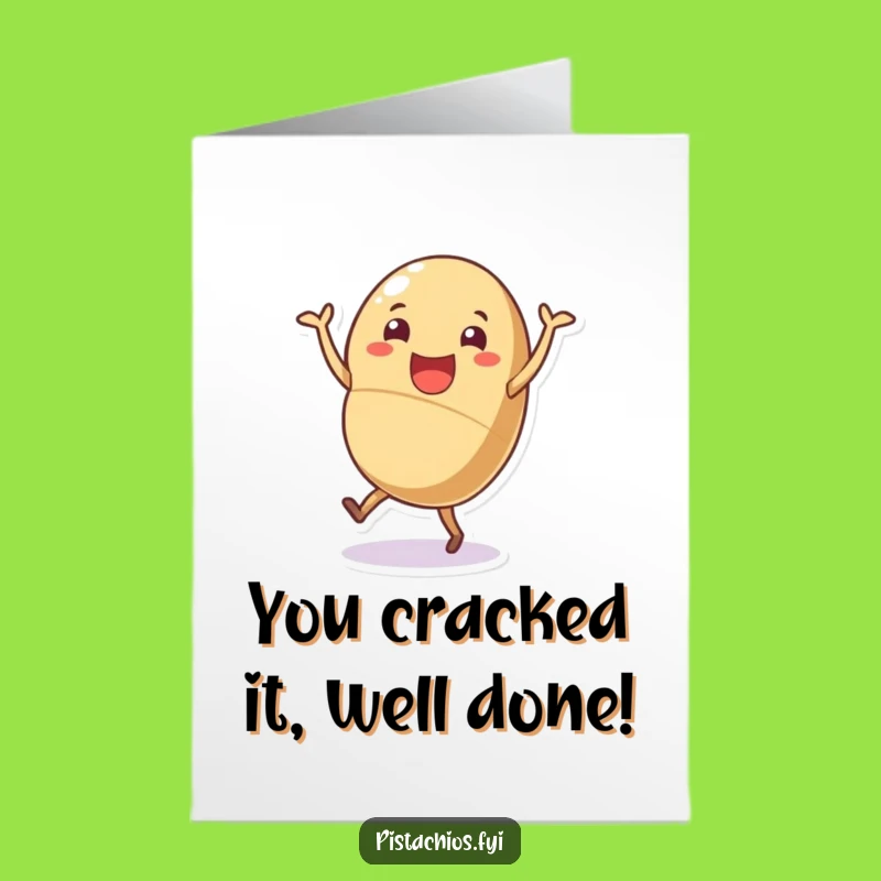 Free Printable Nut Card: Funny Congratulations Downloadable Greeting for Big Wins