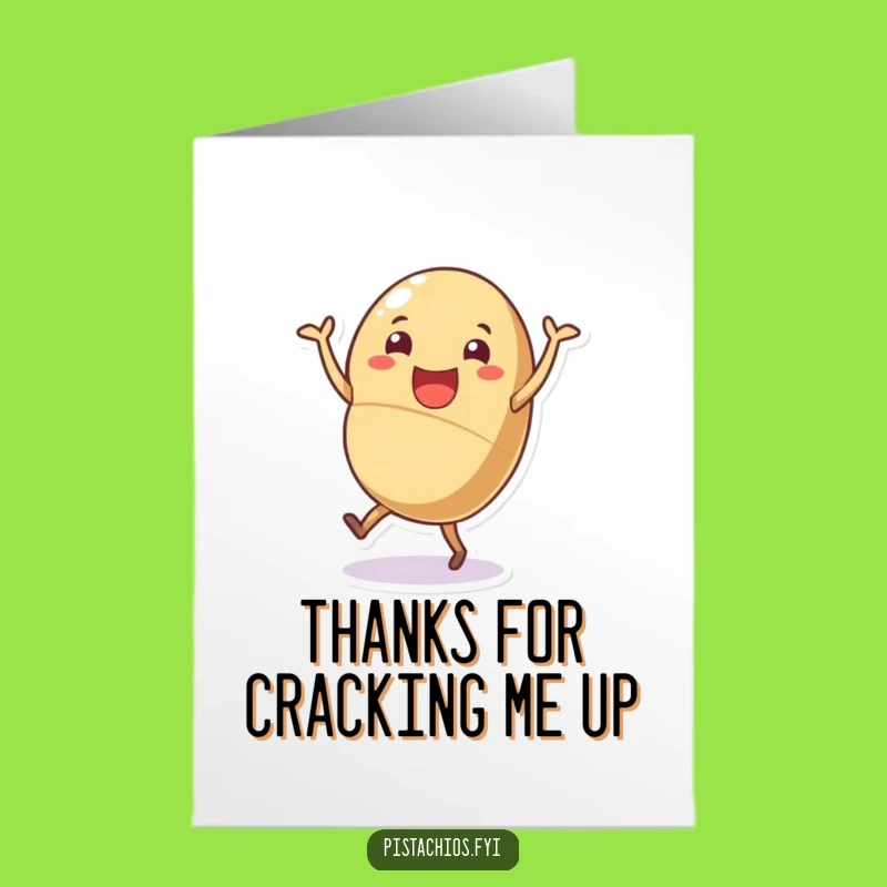 Free Printable Nut Card: Funny Thank You Downloadable Greeting for Sweet Gestures