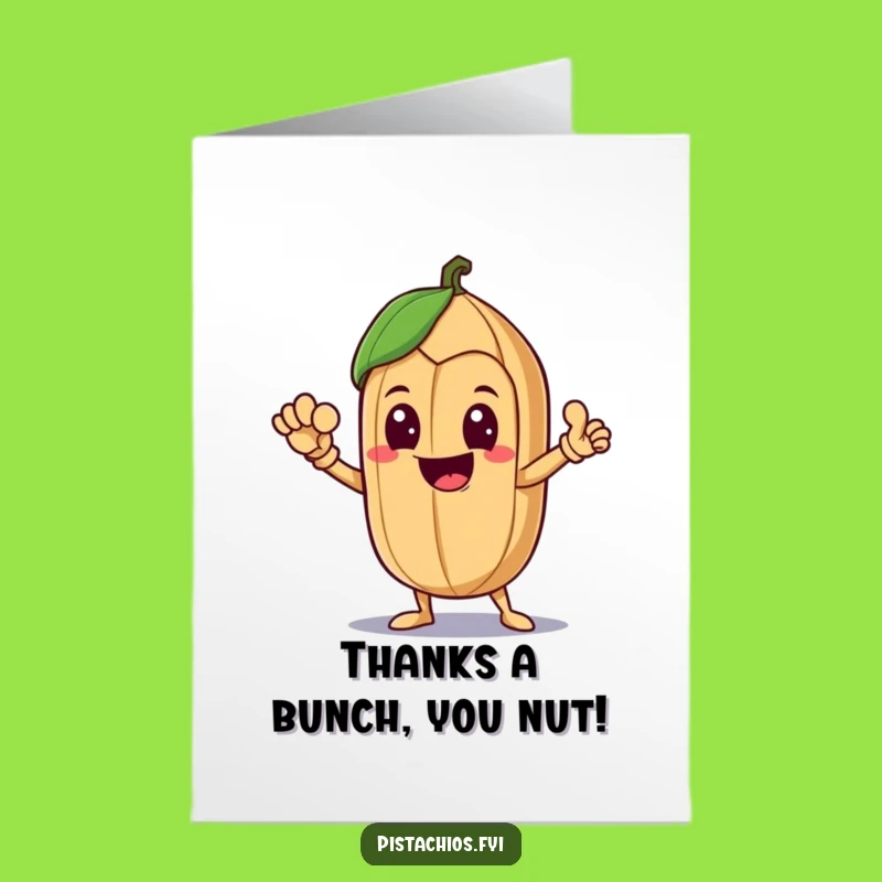 Free Printable Thank You Card: Heroic Brazil Nut - Grateful Download Gift