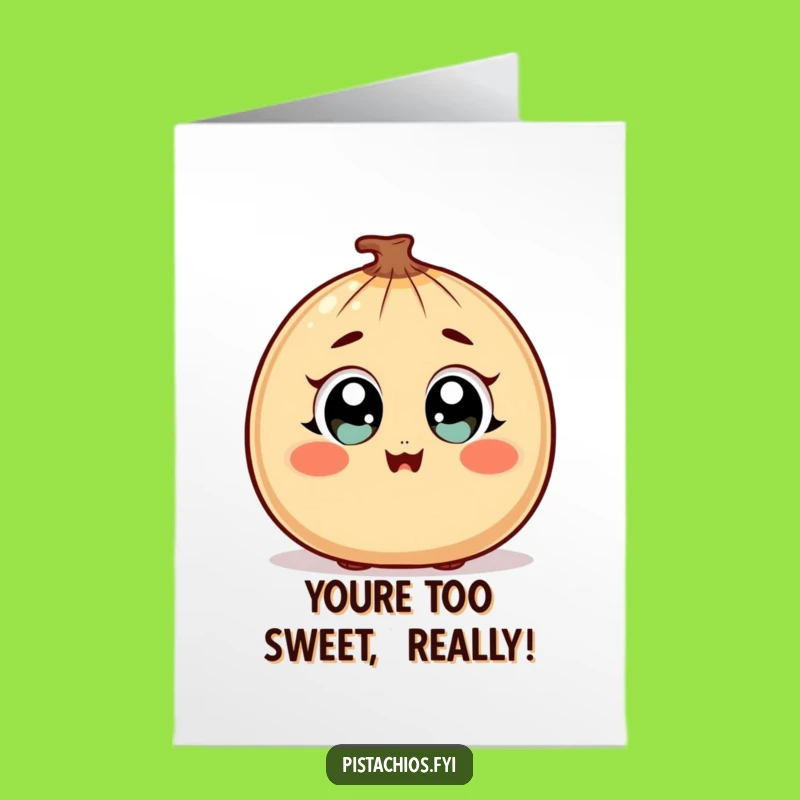 Free Printable Thank You Card: Surprised Nut's Gratitude, Funny Downloadable Gift