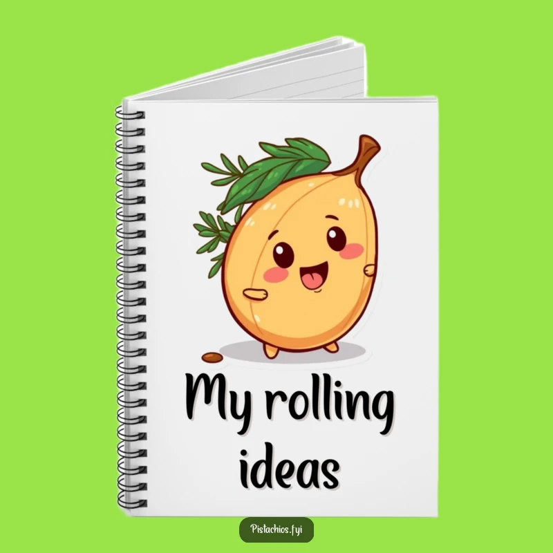 Funny Pine Nut Escape Notebook - Jot Down Playful Ideas, Ideal Funny Gift