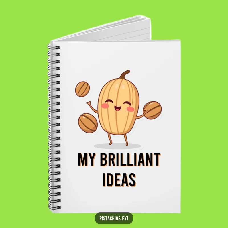 Funny Walnut Juggler Notebook: Jottings with a Winking Nut's Skillful Touch