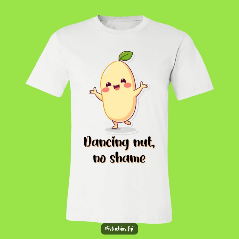 Funny Cashew Dancer T-Shirt: Wear the Silly Dance of a Cheerful Nut