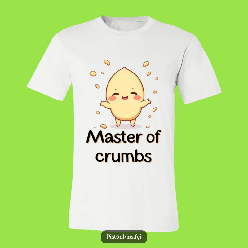 Funny Juggling Pistachio T-Shirt: Master of Tiny Messes, Gift
