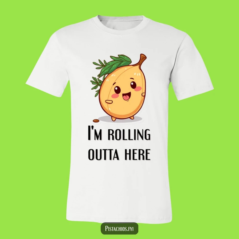 Funny Pine Nut Escape T-Shirt - Cheeky Nutty Design, Great Funny Gift