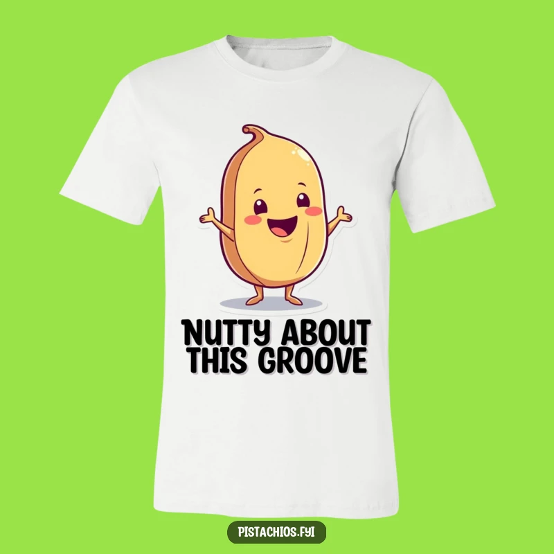 Funny Nut Shimmy T-Shirt - Comical Character Dance, Ideal Funny Gift for Joyful People