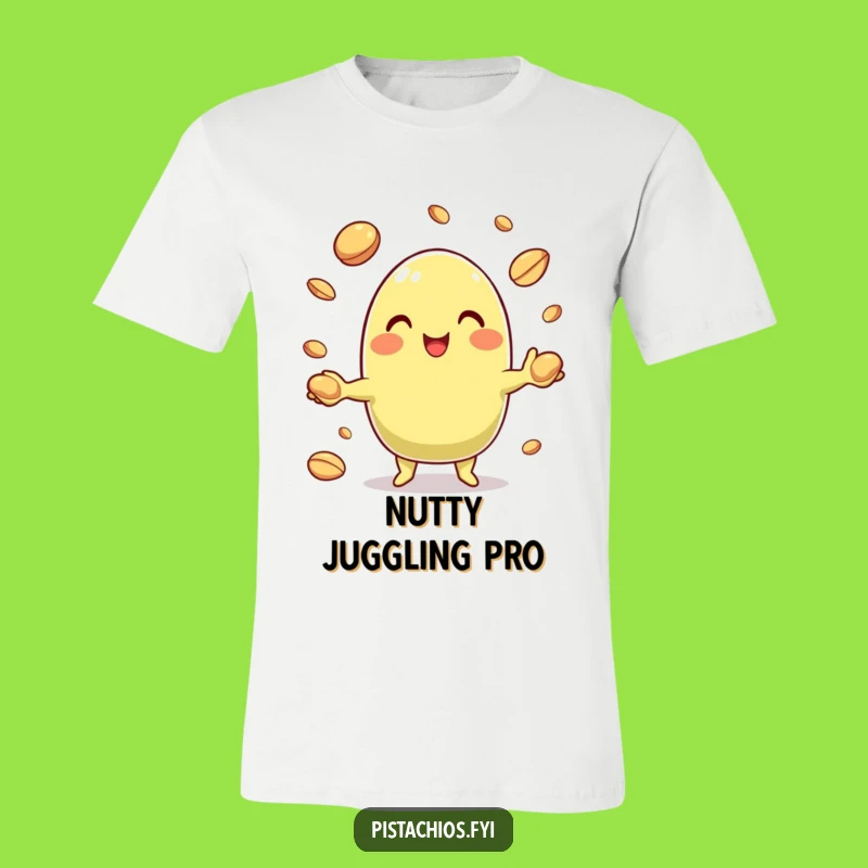 Funny Pistachio Juggling Shells Tee: The Ultimate Quirky & Humorous Gift
