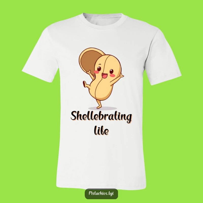 Funny Playful Peanut T-Shirt: Cartwheel Fun for a Perfect Funny Gift