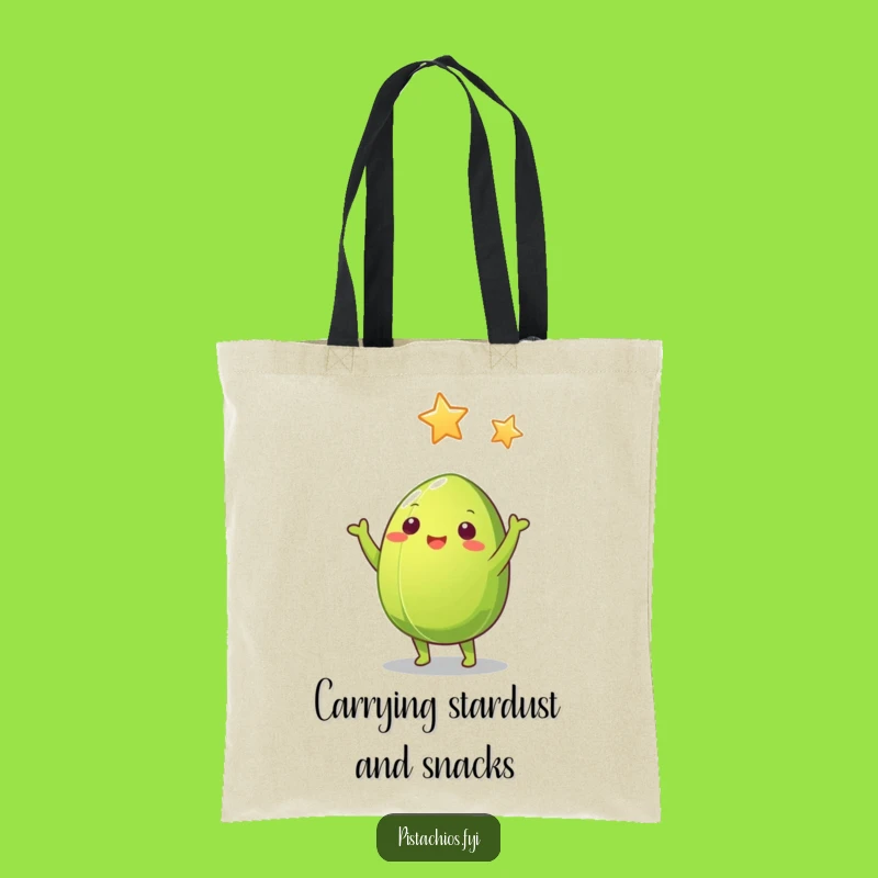 Funny Pistachio Nut Tote Bag: Carry Your Dreams in Style, Hilarious Gift!