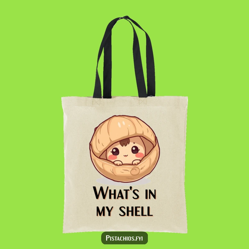 Funny Hazelnut Tote Bag - Carry Your Laughs with Nutty Flair