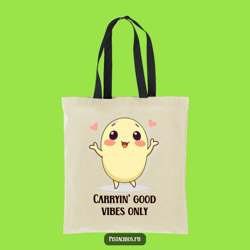 Funny Pistachio Dance Tote Bag: Carry Your Laughs in Style, A Hilarious Accessory
